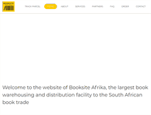 Tablet Screenshot of booksite.co.za